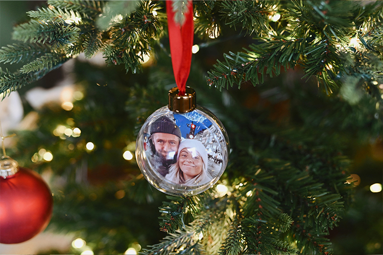 Innova Julekule Stor Klar Gull