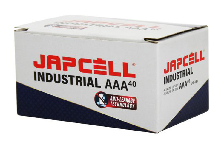 JAPCELL Industrial anti-lekkasje AAA-Batteri 40 stk