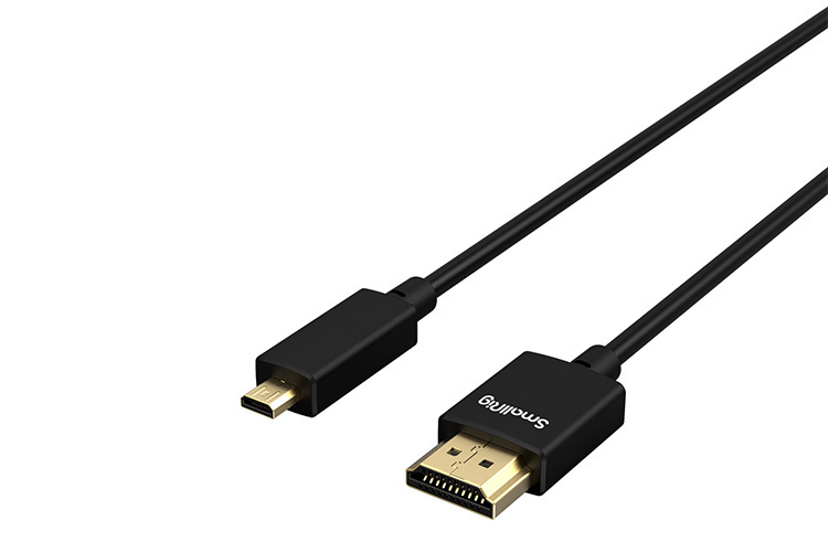 SmallRig 3042B HDMI-kabel 4K 35cm (D til A)