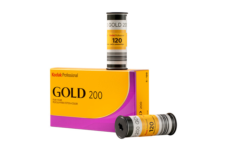 Kodak Professional Gold 200 120 Film 5pk