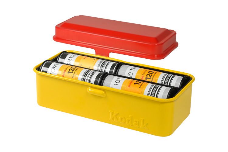 Kodak Filmeske 120/135 Stor Rød/Gul