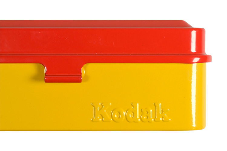 Kodak Filmeske 120/135 Stor Rød/Gul