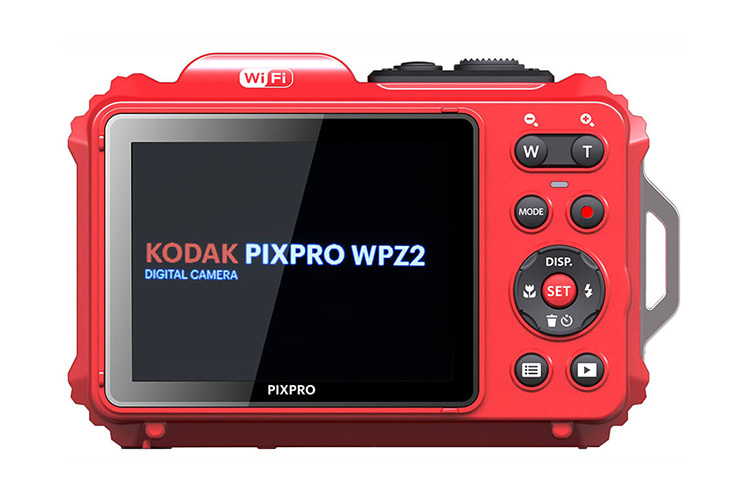 Kodak PIXPRO WPZ2 Vanntett Kompaktkamera Rød
