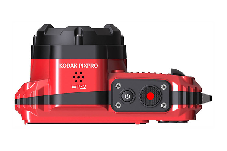 Kodak PIXPRO WPZ2 Vanntett Kompaktkamera Rød