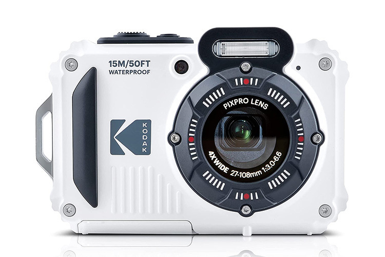 Kodak PIXPRO WPZ2 Vanntett Kompaktkamera Hvit B-vare