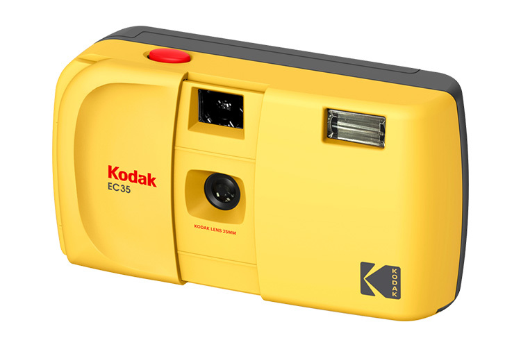Kodak EC35 Gjenbrukskamera + 24 bilder Gul