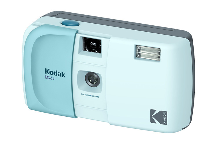 Kodak EC35 Gjenbrukskamera + 24 bilder Blå