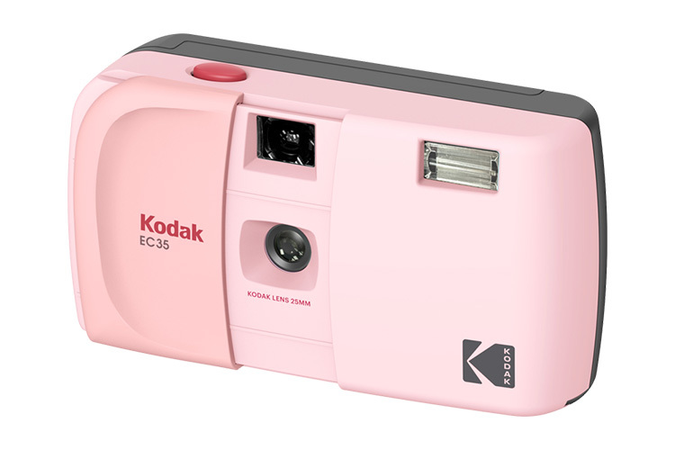 Kodak EC35 Gjenbrukskamera + 24 bilder Rosa