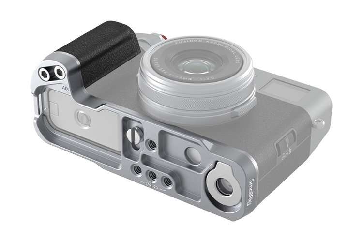 SmallRig 4555 L-Shape Grip for Fujifilm X100VI & X100V Sølv