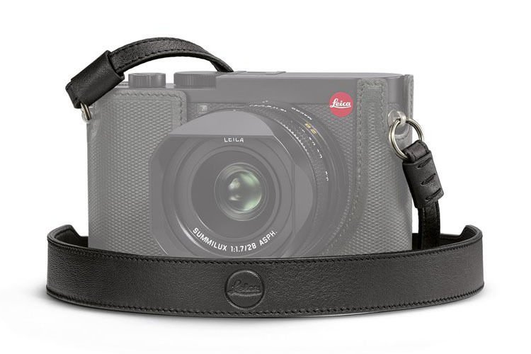 Leica Kamerastropp til Q2 Sort