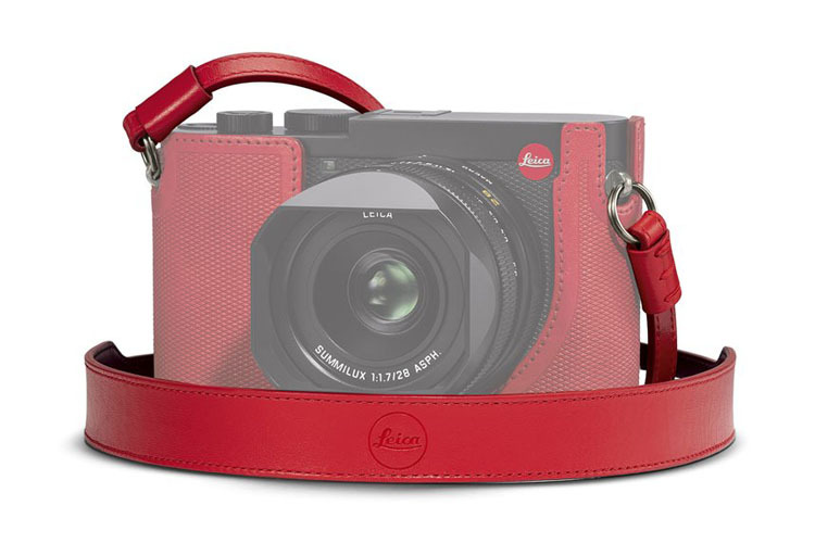 Leica Kamerastropp til Q2 Rød