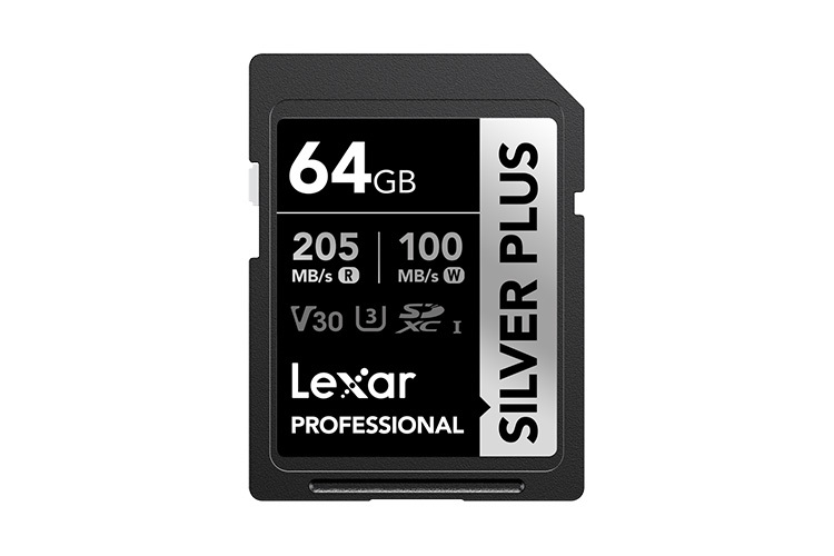 Lexar SDXC Pro Silver Plus 1066x 205MB/s 64GB