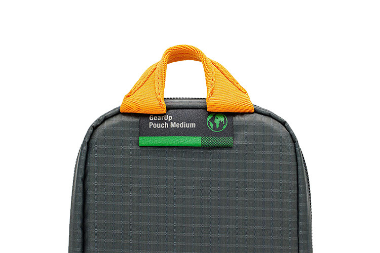 Lowepro GearUp Pouch Green Line Medium Grå