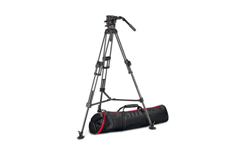 Manfrotto 526 + 645 Fast Twin MS 2 in 1 Karbonfiber Stativkit