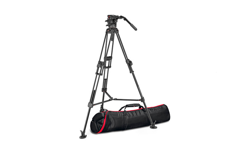 Manfrotto 526 + 645 Fast Twin MS 2 in 1 Aluminium Stativkit