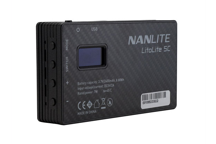 Nanlite LitoLite 5C RGBWW Pocket LED-lys