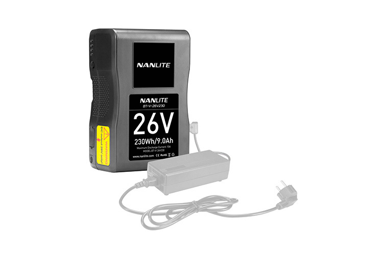 NanLite Battery V-Mount 26V 230Wh