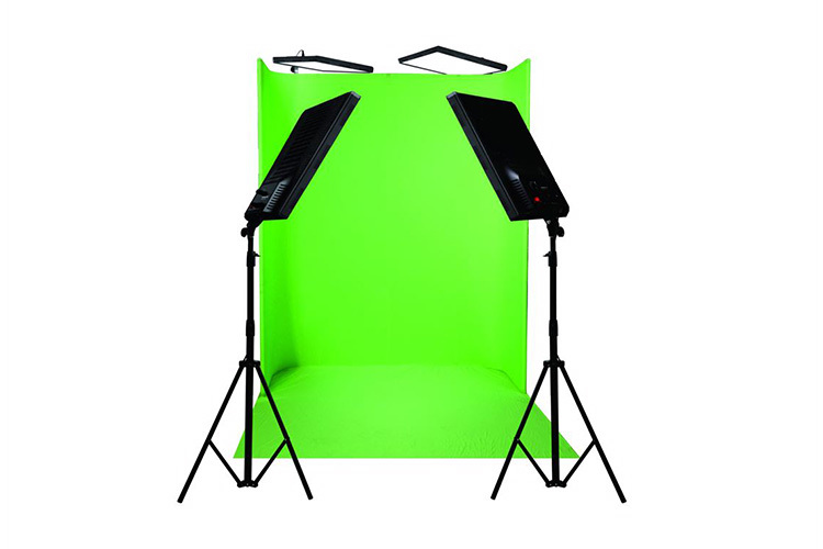 NanLite COMPAC 4 X100 Green Screen 1822 U-KIT