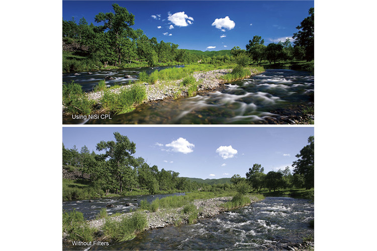 NiSi Square Circular Polarizer HD 180x180mm Filter