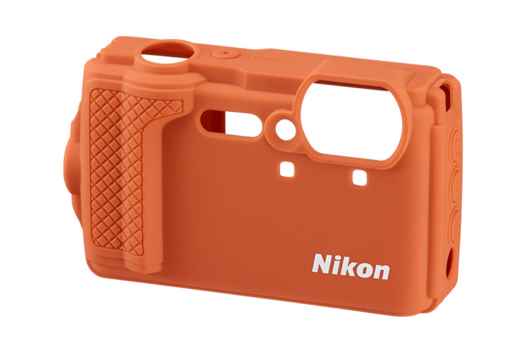 Nikon W300 Silikonetui Oransje