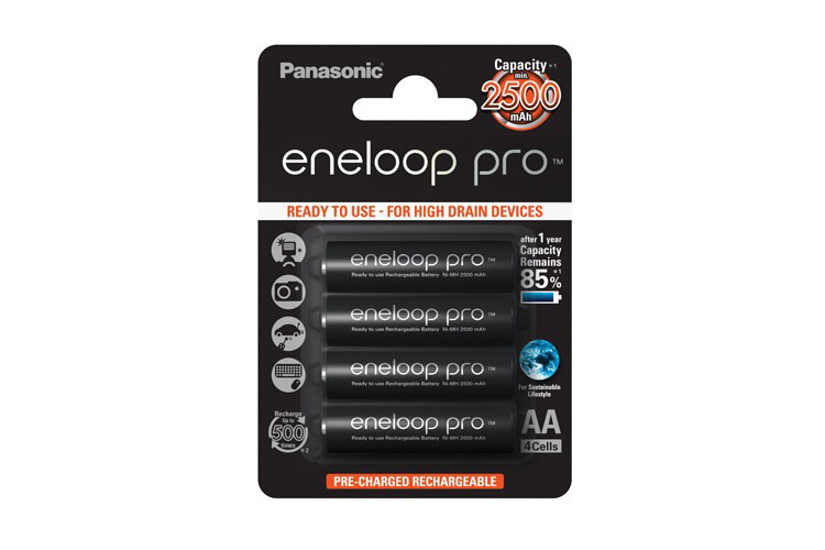 Panasonic Eneloop Pro AA (R06) Oppladbare Batterier 4 stk