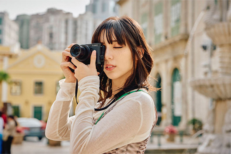 Panasonic Lumix L10 Sølv