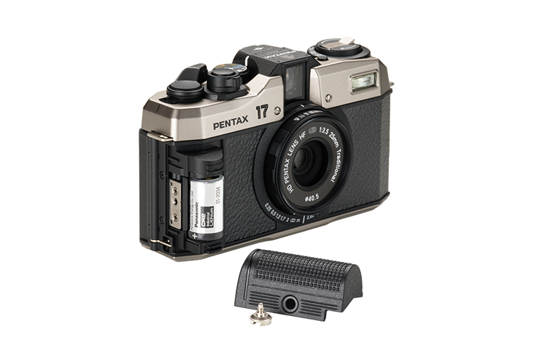 Pentax 17 Analogt Halvformatskamera Sølv