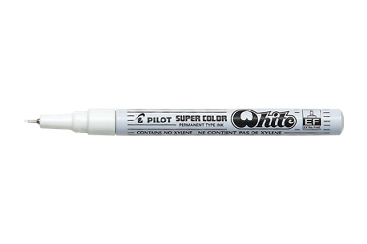 Pilot Super Color Hvit F Penn