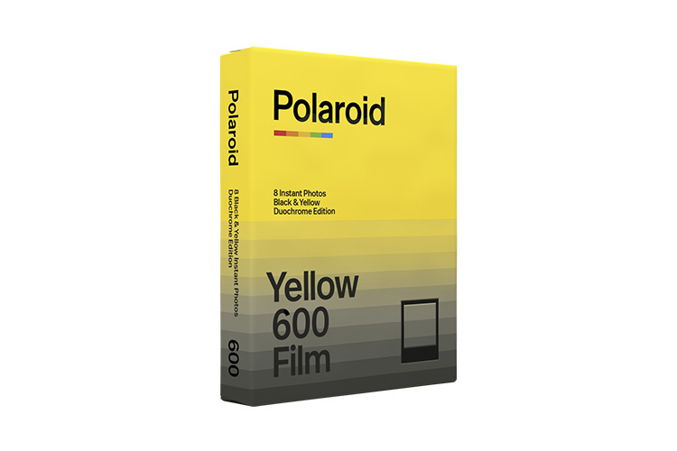 Polaroid DuoChrome film for 600 Sort & Gul