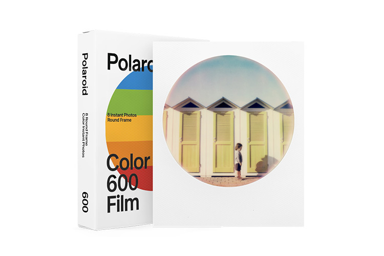 Polaroid 600 Fargefilm med Rund Ramme