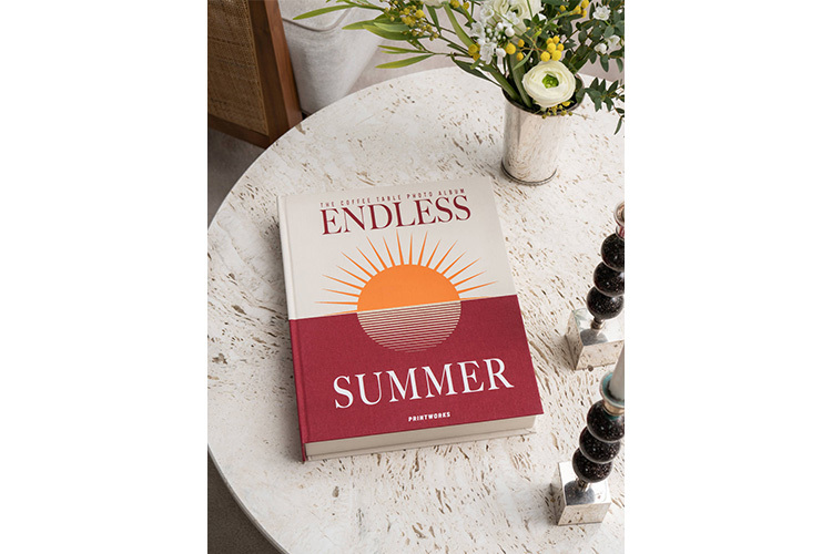 Printworks Endless Summer Album Rødbrun