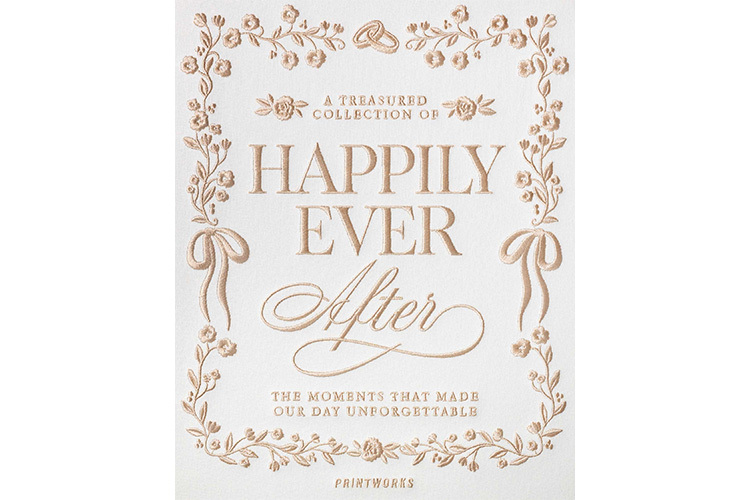 Printworks Brodert Fotoalbum - Happily Ever After