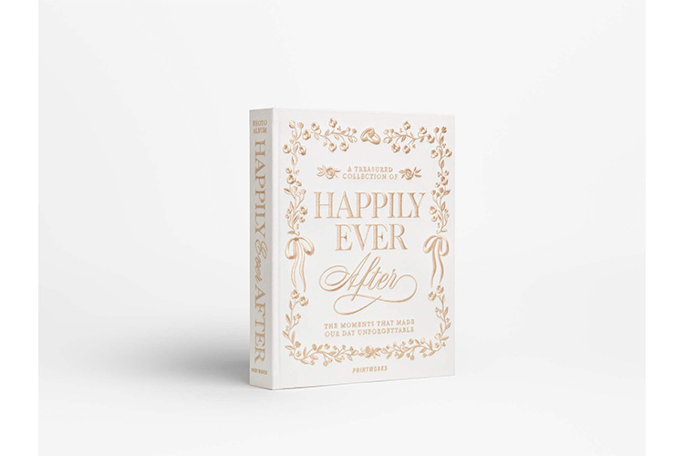 Printworks Brodert Fotoalbum - Happily Ever After