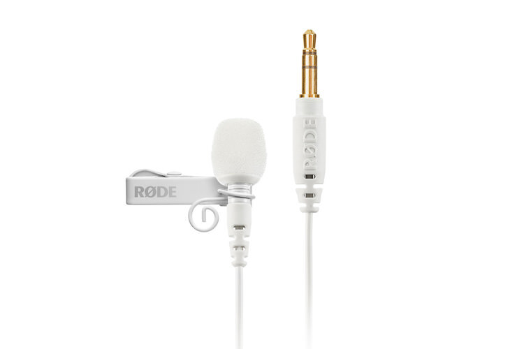 Røde Lavalier GO Hvit Mygg m/ 3.5mm TRS jack