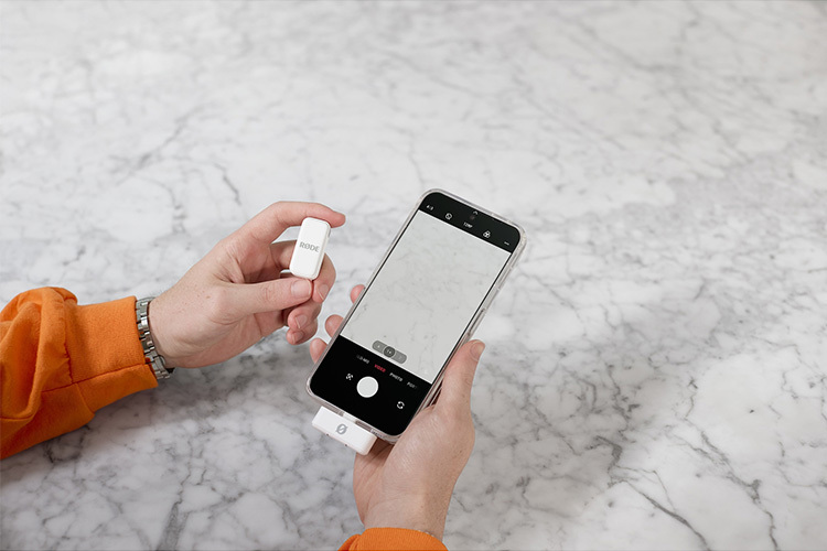 RØDE Wireless Micro Lightning Hvit