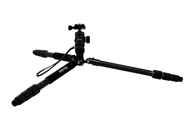 Rollei C5i Aluminium Stativ Sort