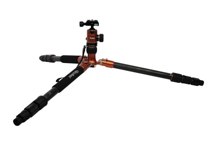 Rollei C5i Aluminium Stativkit Oransje