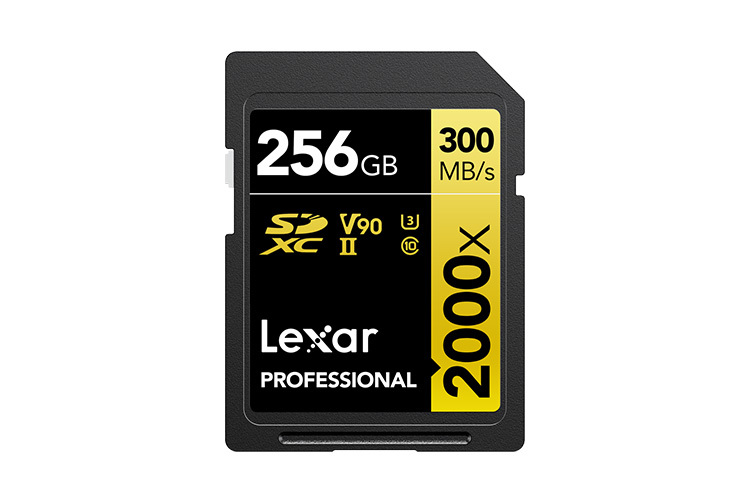 Lexar SDXC Pro 2000X R300/W260 UHS-II U3 256GB