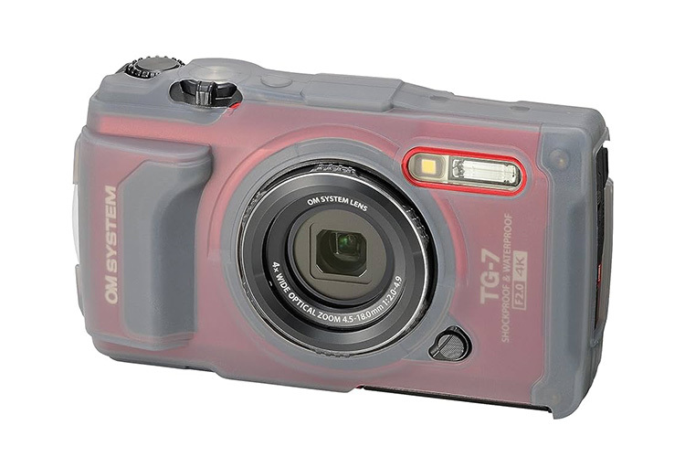 OM SYSTEM CSCH-128 Silikonbeskyttelse til TG-7