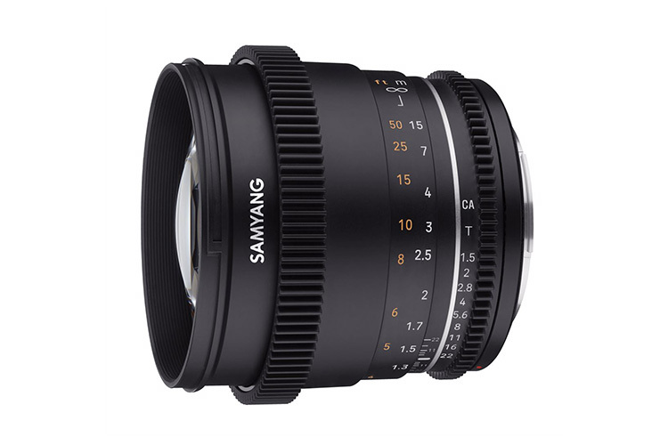 Samyang 85mm T1.5 VDSLR MK2 Cine for Canon EF-M