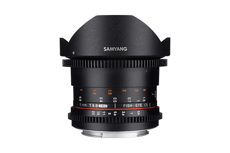 Samyang 8mm T3.8 VDSLR UMC Fish-Eye CS II for Fujifilm X