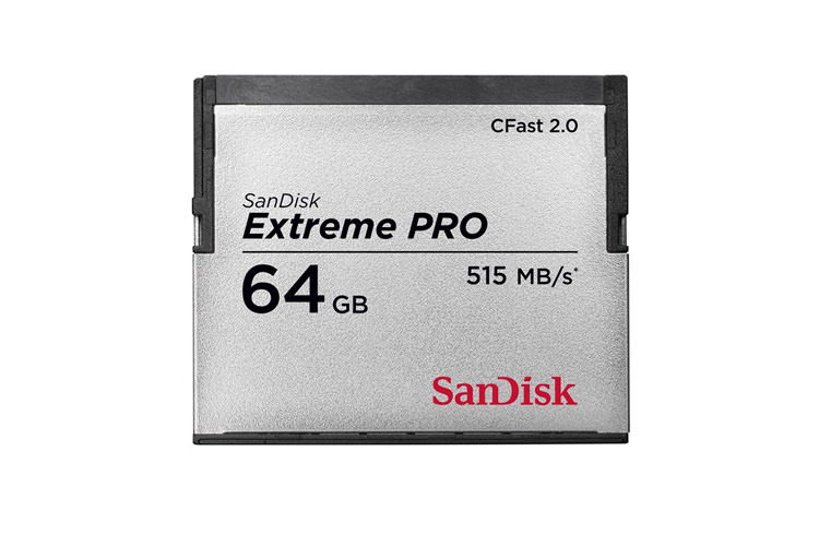 SanDisk CFast 2.0 Extreme Pro 64GB 515MB/s VPG130