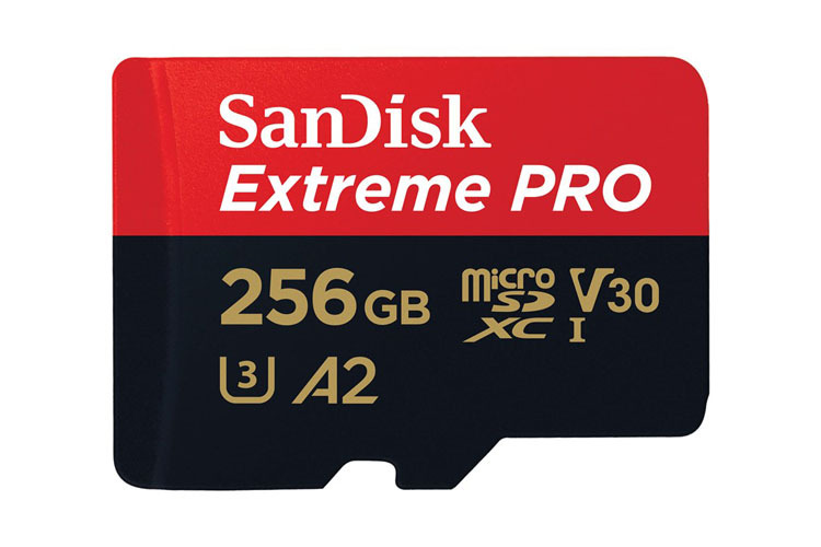 SanDisk MicroSDXC Extreme Pro 256GB 170MB/s A2 C10 V30