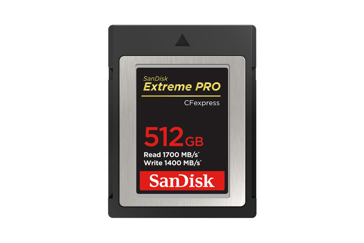 SanDisk CFexpress Extreme PRO 1700MB/s 512GB