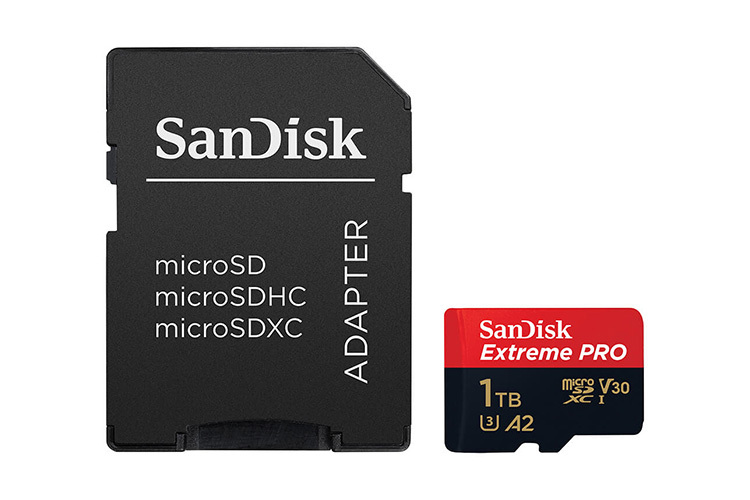 SanDisk MicroSDXC Extreme Pro 1TB 200MB/s A2 C10 V30 UHS-I