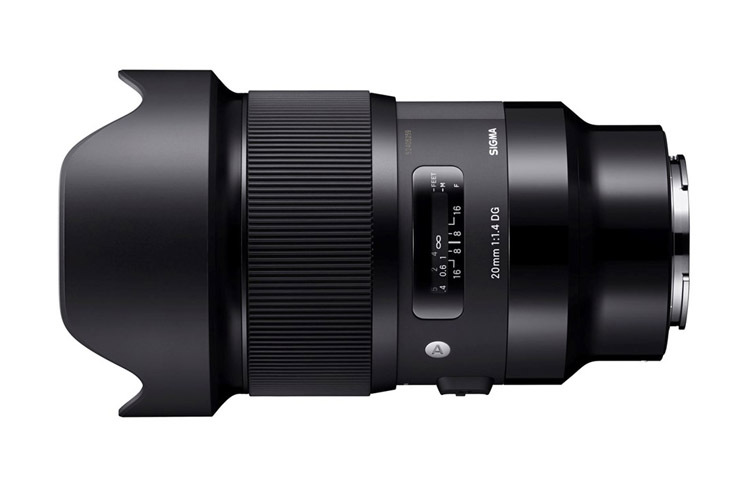 Sigma 20mm f/1.4 DG HSM Art til Sony FE