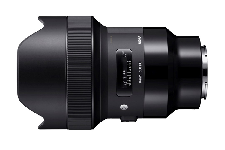 Sigma 14mm f/1.8 DG HSM Art til Sony FE