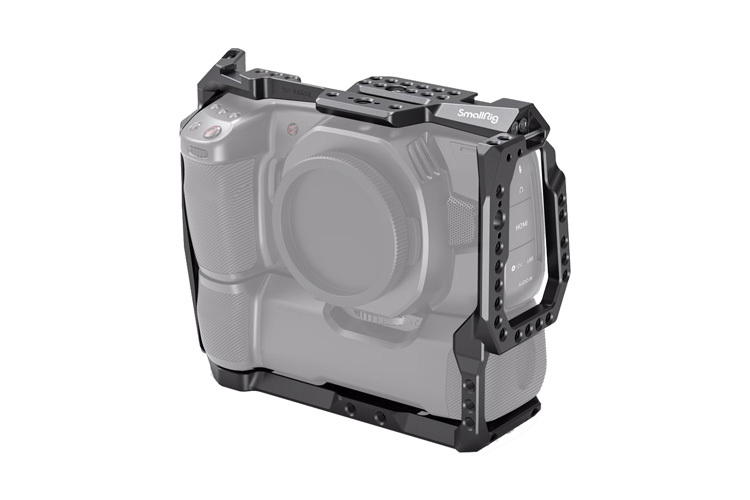 SmallRig 2765 Camera Cage for Blackmagic Design Pocket Cinema 4K & 6K m/ Batterigrep