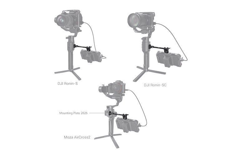 SmallRig 2889 Adjustable Monitor Mount for Gimbals