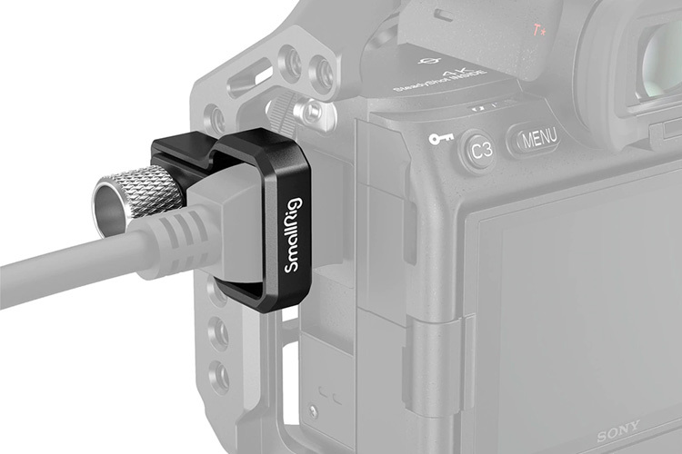 SmallRig 3000 HDMI & USB-C Cable Clamp for A7S III